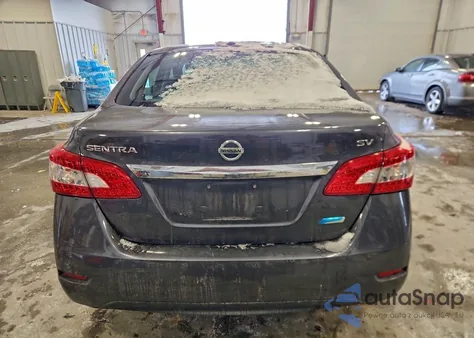 2013 Nissan Sentra S из США, поврежденный, VIN 3N1AB7AP1DL669585